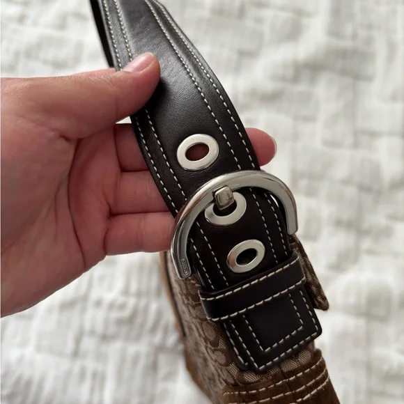 Coach Vintage 3628 Brown Mini Cs Soho Shoulder Bag - Picture 13 of 13